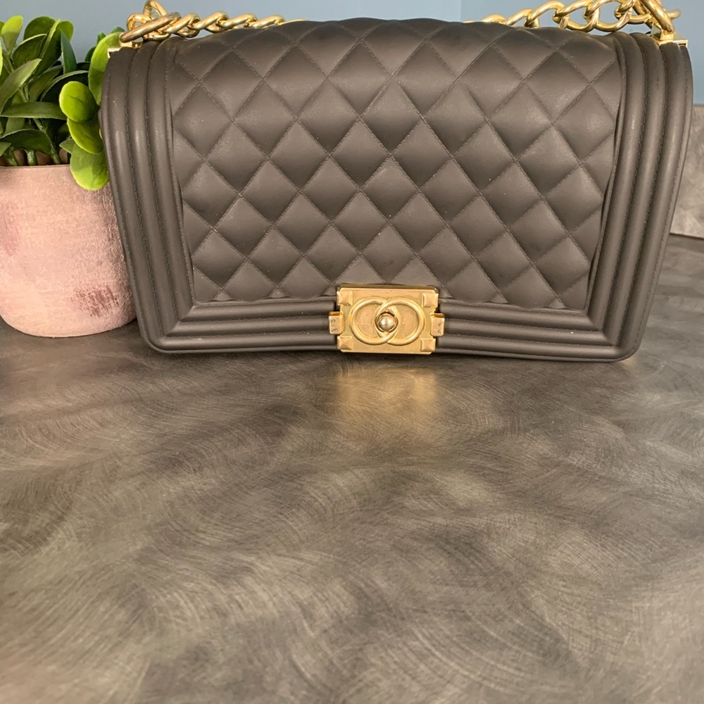 Black purse